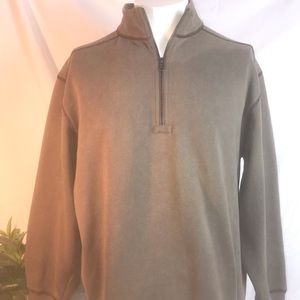 Roundtree & yorke Classic men’s Army olive sweater